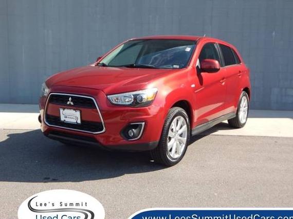 MITSUBISHI OUTLANDER SPORT 2015 4A4AP3AU2FE047876 image